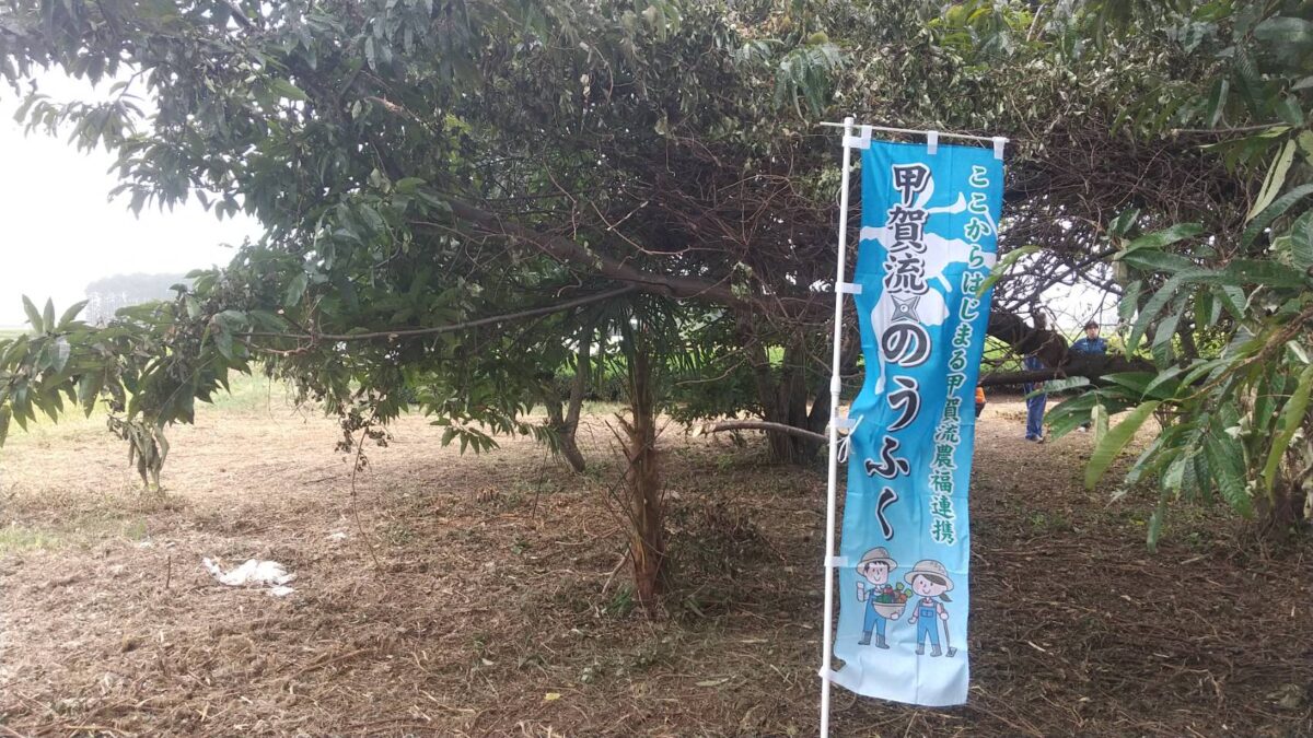 甲賀流のうふく連携事業に取り組んでいます!!